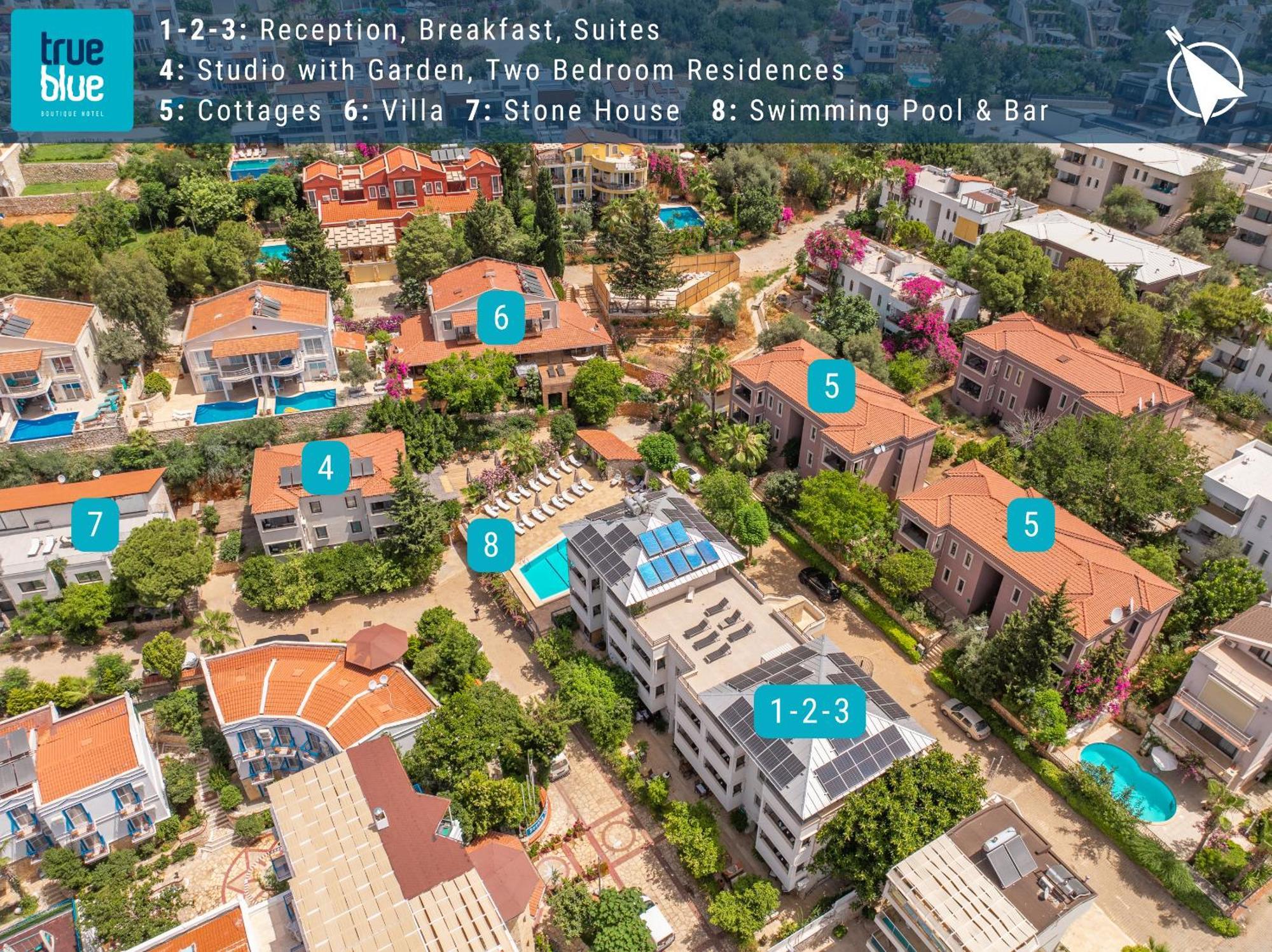 True Blue Boutique Hotel Kalkan Exterior photo